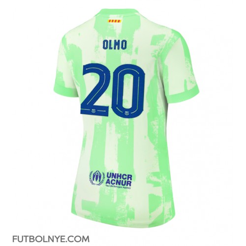 Camiseta Barcelona Dani Olmo #20 Tercera Equipación para mujer 2024-25 manga corta